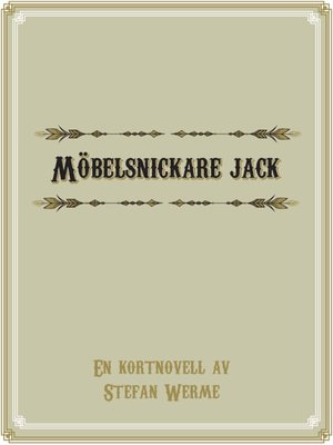 cover image of Möbelsnickare Jack